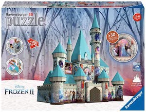 Puzzle 3d Chateau de la reine des neiges de ravensburger