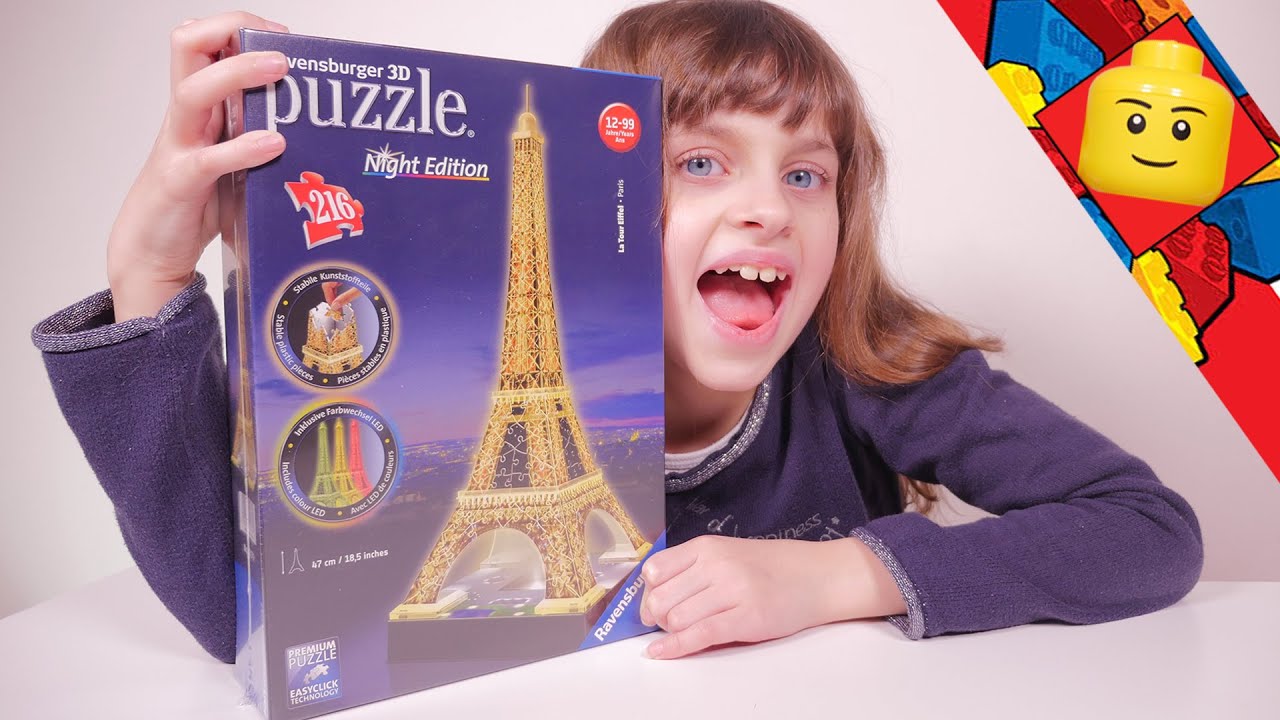 Choisir le bon puzzle 3D selon l'âge de ses enfants.