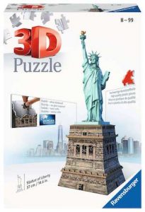 Puzzle 3d statue de la liberte ravensburger